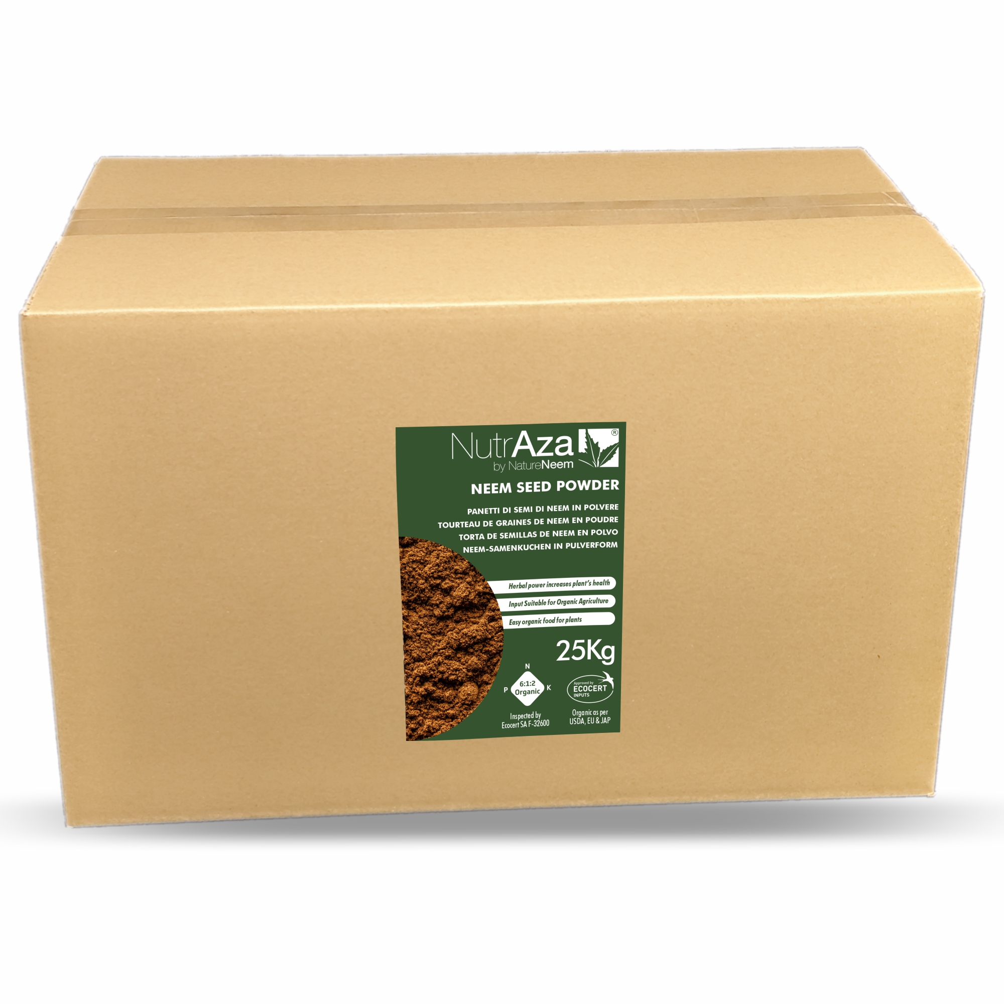 Neem Seed Powder 25Kg box